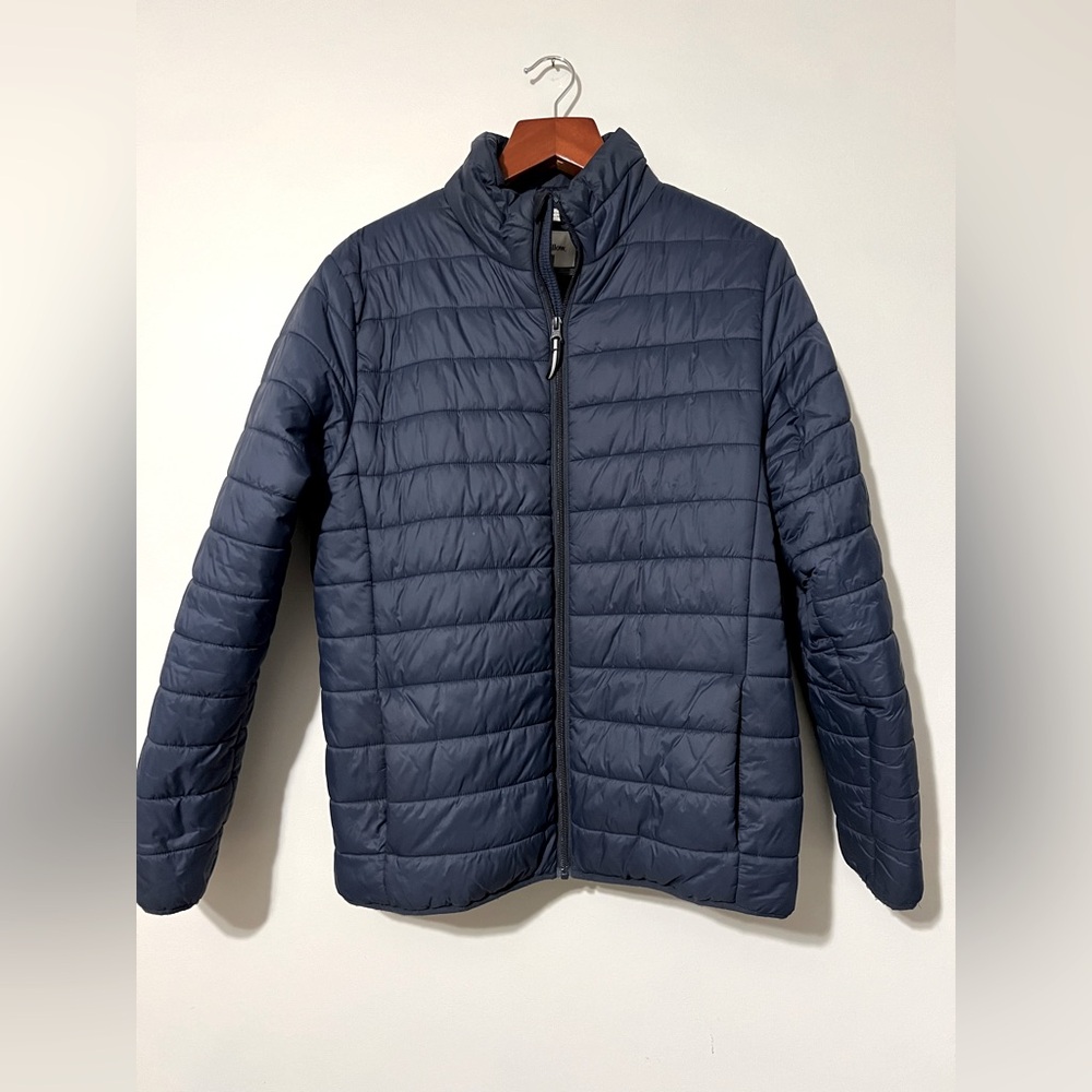Goodfellow & Co Men's Dark Blue Puffer Jacket